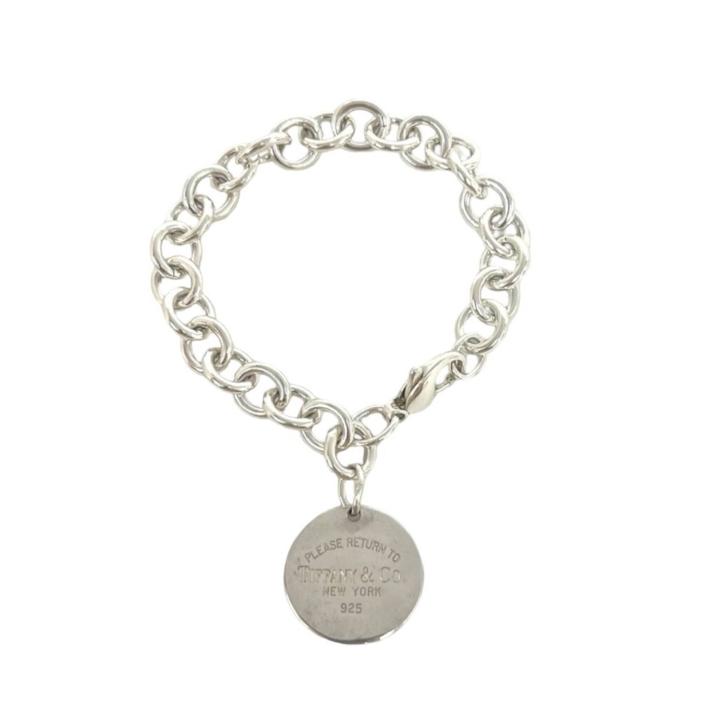 TIFFANY & CO. Silver Charm Bracelet